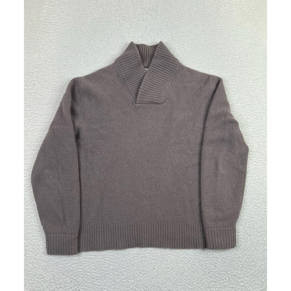 Everlane Gray Cowl Neck Sweater